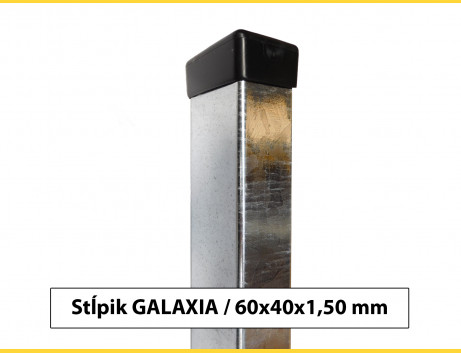 Sloupek GALAXIA 60x40x1,50x2000 s patkou / HNZ
