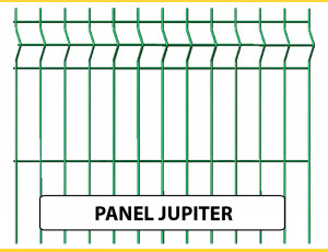 Fence panel JUPITER 1230x2500 / ZN+PVC6005