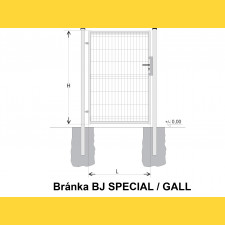Gate BJ SPECIAL 1600x1000 / GALL / HNZ