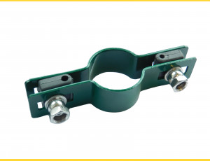 Panel clip for post 60mm / 4mm / continuous / ZN+PVC6005