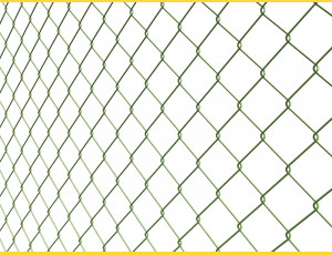 Chain link fence 50/2,50-1,65/100/15m / PVC SND / ZN+PVC6005