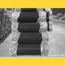 Čtyřhranné pletivo 50/3,50-2,50/125/10m / PVC BND / ZN+PVC9005