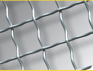 Crepe wire netting ZN 40/2,50/1000x2000 / pc