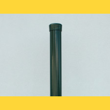 PVC coated post (BPL) 38x1,25x2300 / ZN+PVC6005