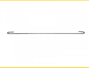 Draw rod 4,00mm x 50cm / ZN+AL