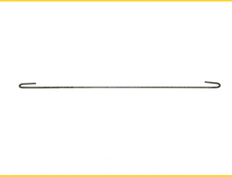 Draw rods 3,90mm x 50cm / ZN+AL