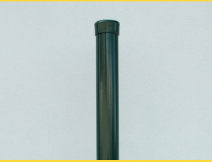 PVC coated post (BPL) 48x1,50x2500 / ZN+PVC6005